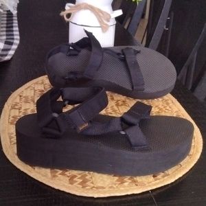 TEVA PLATFORM SANDALS